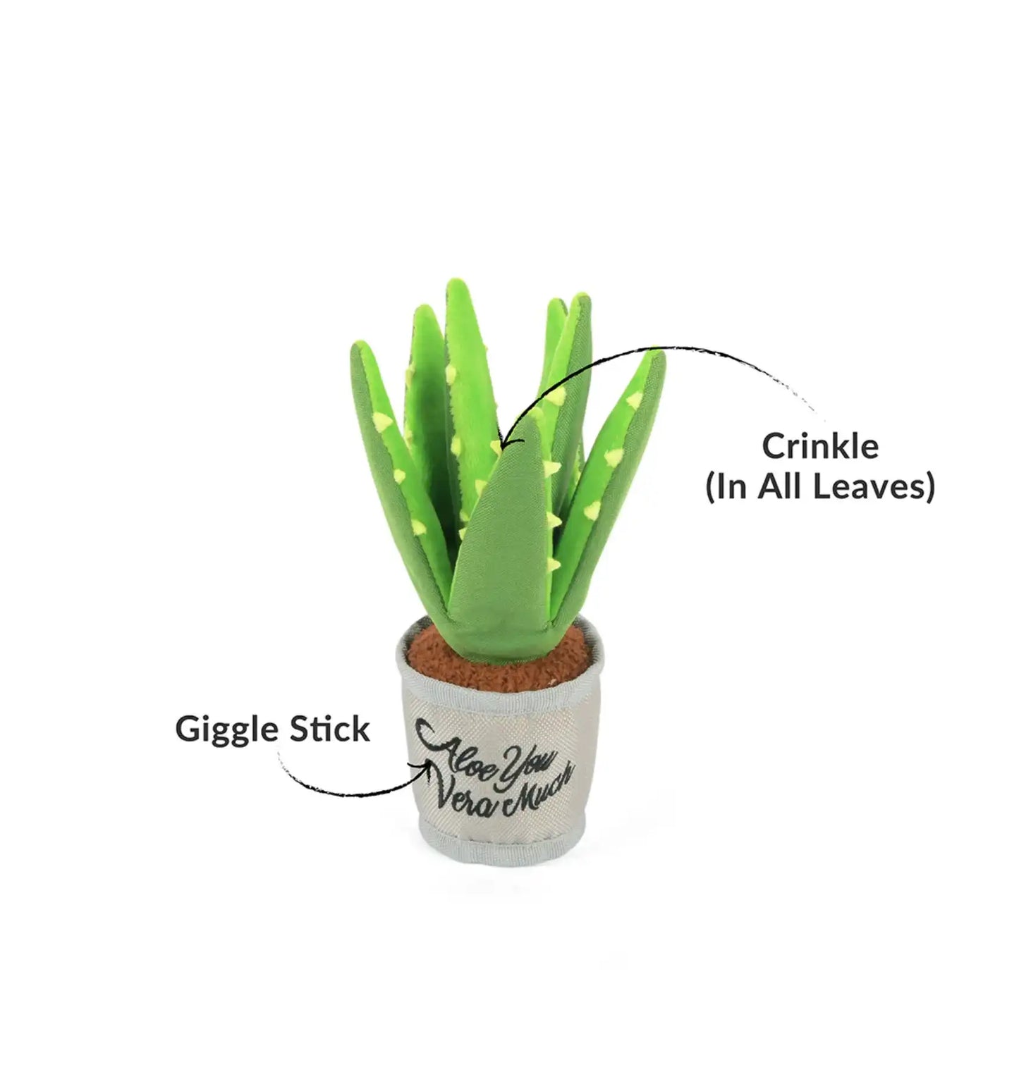 Іграшка для собак Blooming Buddies Collection - Aloe-ve You Plant Pet Play