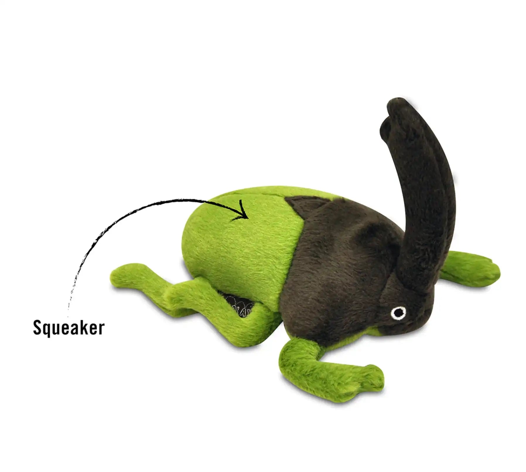 Іграшка для собак Bugging Out Collection - Rhino Beetle Pet Play