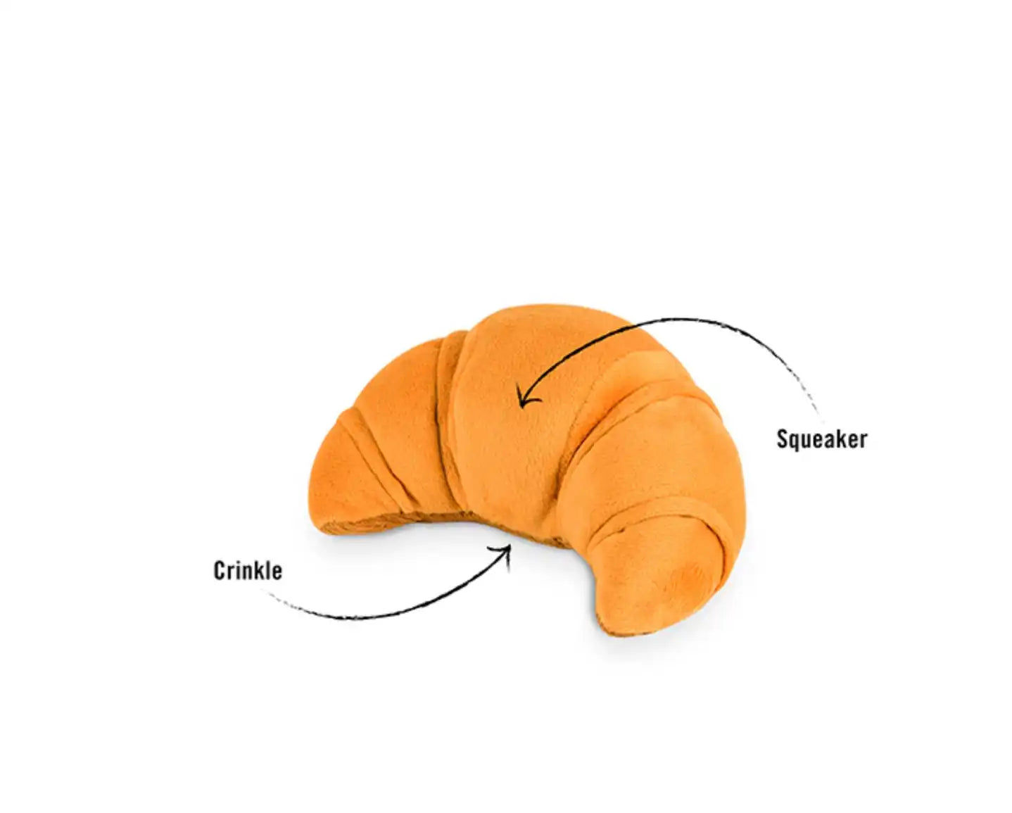 Іграшка для собак Burking Brunch Collection - Croissant Pet Play