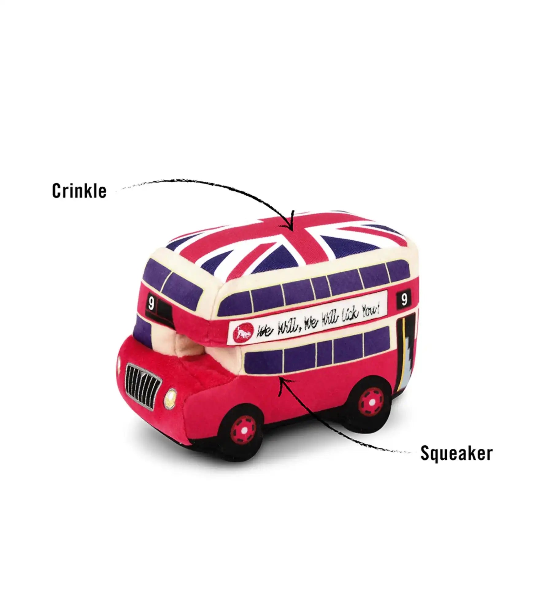 Іграшка для собак Canine Commute Collection - Lickety-Split Bus Pet Play