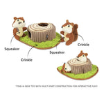 Іграшка для собак Chippy and Cheeks the Chipmunks Forest Friends Pet Play