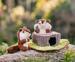 Іграшка для собак Chippy and Cheeks the Chipmunks Forest Friends Pet Play