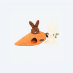 Іграшка для собак Hippity Hoppity - Funny Bunnies Pet Play