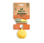 Іграшка м'ячик на мотузці для собак Beco Pets Slinger Ball Жовтий