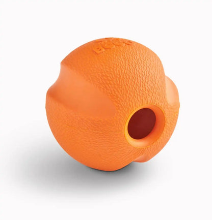 Іграшка м'ячик з отвором для ласощів для собак Beco Pets Fetch Ball Помаранчевий