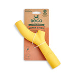 Іграшка з отвором для ласощів для собак Beco Pets Super Stick Жовтий