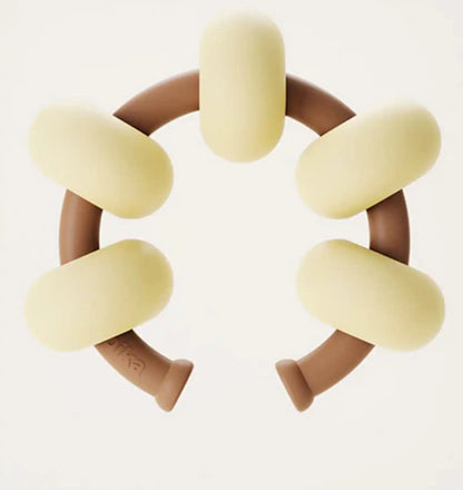 Інтерактивна іграшка для собак Butter Yellow Dango Ring Roika