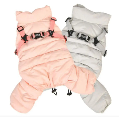 Комбінезон для собак з задніми лапками COTTON TOUCH HARNESS PAVD-JP1938 Puppia (Grey)