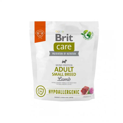 Корм для собак малих порід Brit Care Dog Hypoallergenic Adult Small Breed гіпоалергенний з ягням