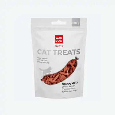 ЛАСОЩІ ДЛЯ КОТІВ WAUDOG TREATS "КРОЛЯЧІ СМУЖКИ", 100 Г