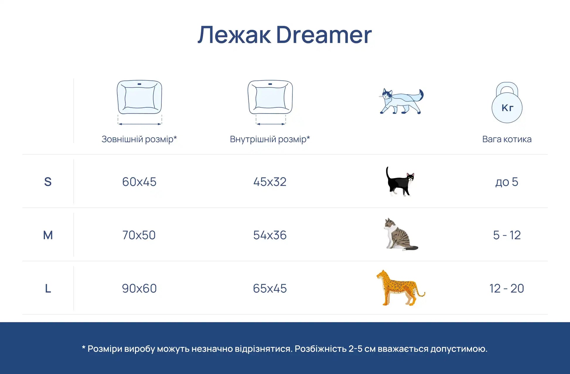 Лежак Dreamer Brown
