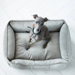 Лежак Dreamer Velur Gray