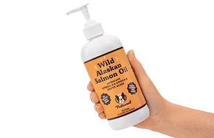 Лососева олія Wild Alaskan Salmon Oil Natural Dog Company, 480мл