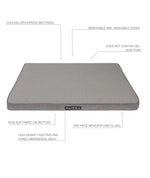 Матрас для собак Охолоджуючий - Ортопедичний Cooling Orthopedic Mattress Grey Paikka