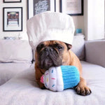 М'яка іграшка для собак кекс ZippyPaws Cupcake Blue