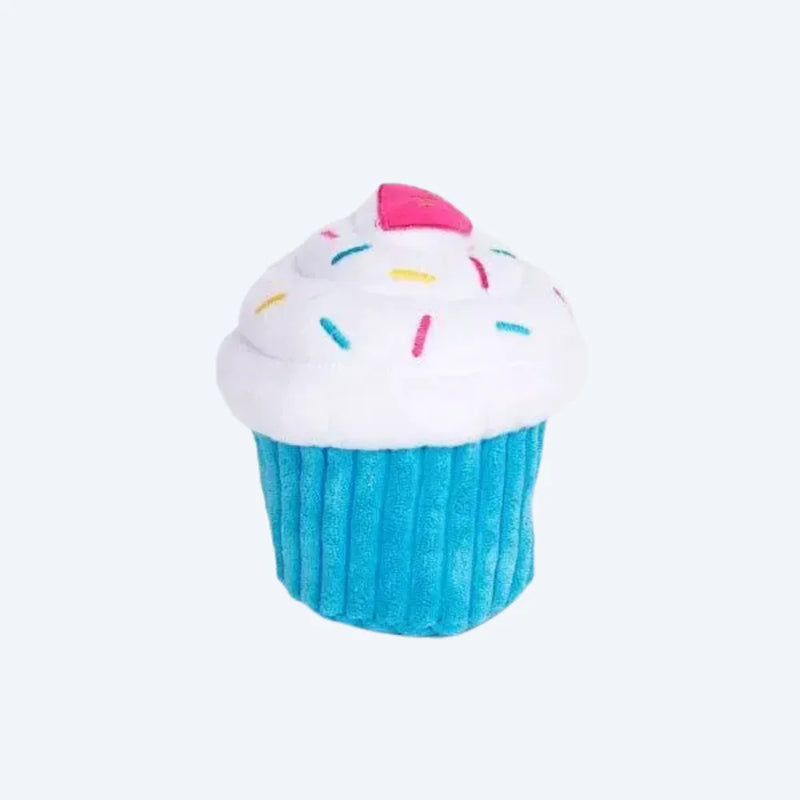 М'яка іграшка для собак кекс ZippyPaws Cupcake Blue