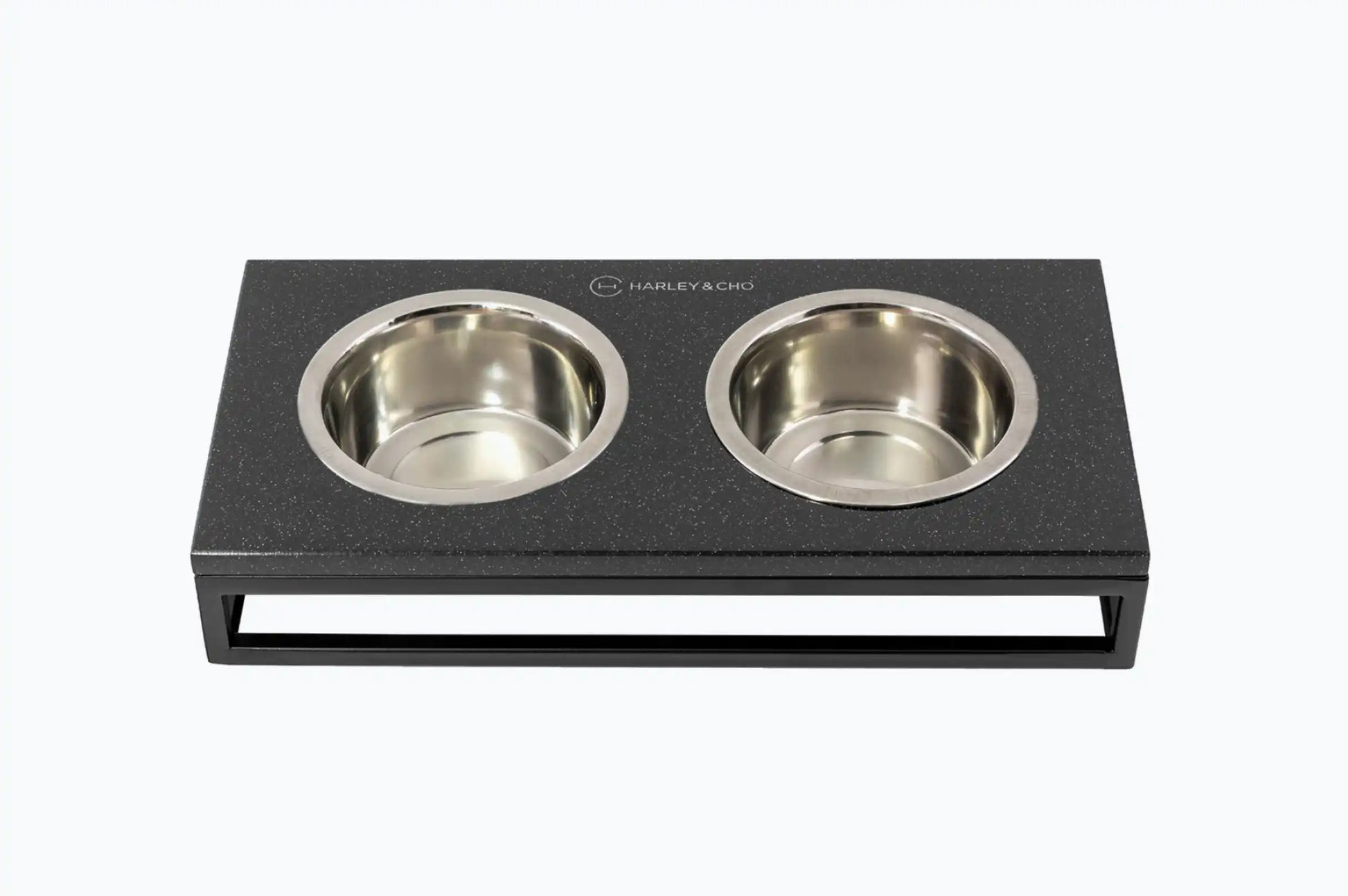 Миски на підставці Lunch Bar  Black Stone + Black