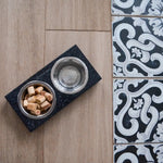 Миски на підставці Lunch Bar  Black Stone + Black