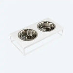 Миски на підставці Lunch Bar  White Stone + White