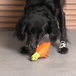 Надміцна іграшка з отвором для ласощів ZEE.DOG - Carrot