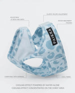 Охолоджуючий жилет для собак PAIKKA Cool Vest Snow Leo