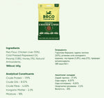 Печиво для собак Beco Pets Куряча печінка з пастернаком і медом 60 г