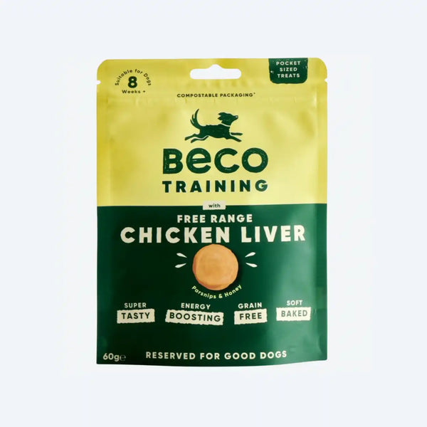 Печиво для собак Beco Pets Куряча печінка з пастернаком і медом 60 г