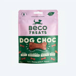 Печиво для собак Beco Pets Шоколад з керобом, ромашкою та кіноа 70 г (рослинний білок)