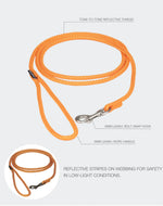 Повідець для собак Visibility Rope Leash Orange Paikka