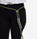 Повідець для собак Zee.Dog - Army Green Hands-Free 120 - 240 см