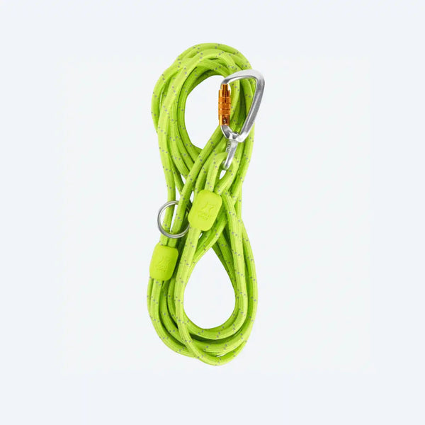 Повідець Long Rope Leash Woolly Wolf Lime  - 600см.