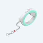 ПОВІДЕЦЬ-РУЛЕТКА ДЛЯ СОБАК WAUDOG R-LEASH, КРУГЛА, XS-M, ДО 40 КГ, 2,9 М, СВІТЛОВІДБИВАЮЧА СТРІЧКА