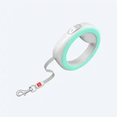 ПОВІДЕЦЬ-РУЛЕТКА ДЛЯ СОБАК WAUDOG R-LEASH, КРУГЛА, XS-M, ДО 40 КГ, 2,9 М, СВІТЛОВІДБИВАЮЧА СТРІЧКА