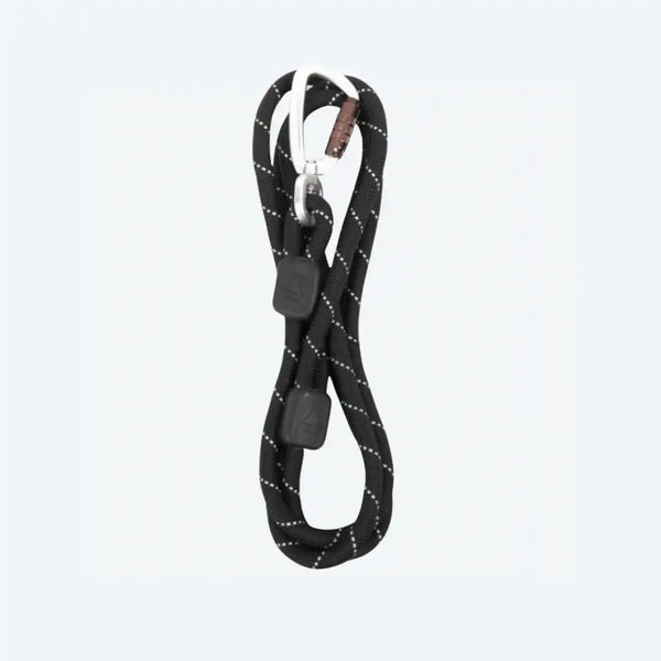 Повідець Woolly Wolf Rope Leash Black - 180см.