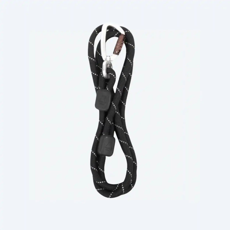Повідець Woolly Wolf Rope Leash Black - 180см.