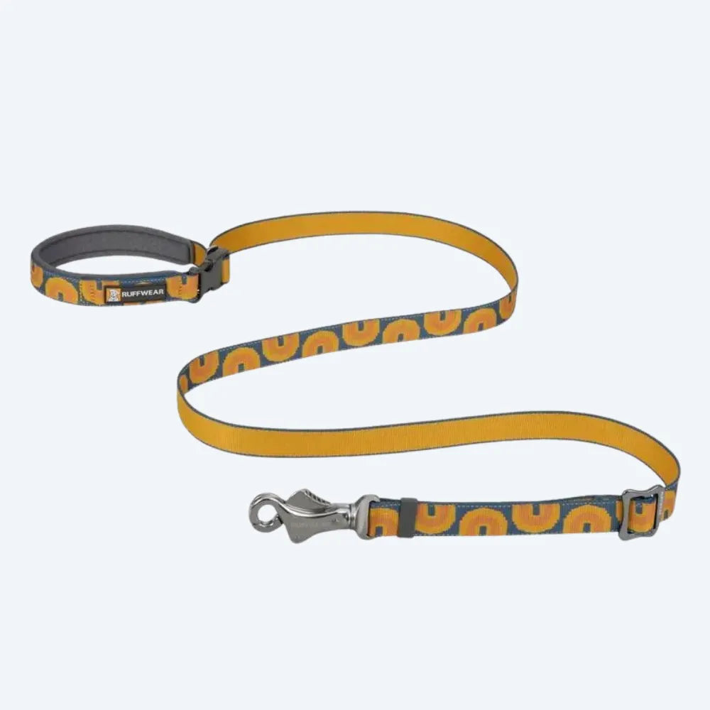 Регульований повідець для собак Ruffwear Crag EX™ оранжево-синій
