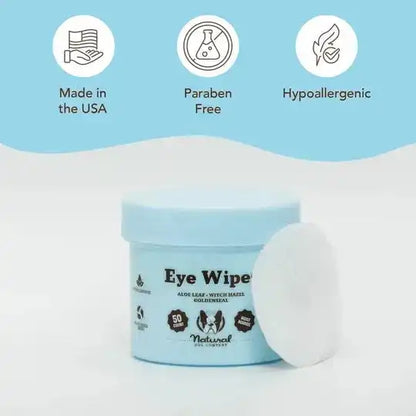 Серветки для очей Eye Wipes Natural Dog Company 50 шт