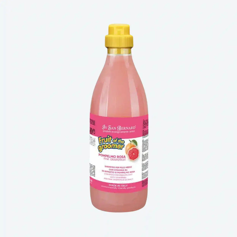 Шампунь Iv San Bernard Pink Grapefruit для середньої шерсті, з грейпфрутом та Вітамином В6