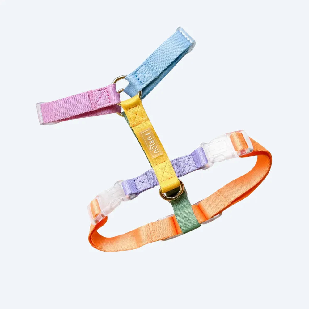 Шлея для собак FURLOU Rainbow