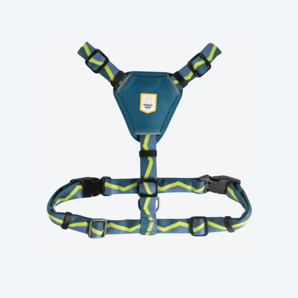 Шлея для собак Woolly Wolf Horizon Deep Teal Mix Harness
