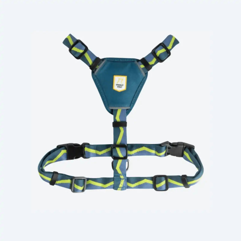 Шлея для собак Woolly Wolf Horizon Deep Teal Mix Harness