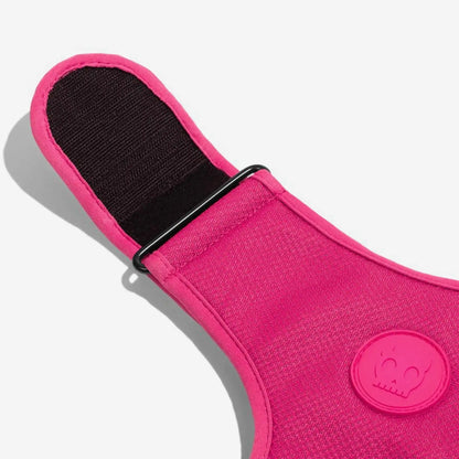 Шлея для собак Zee.Dog - Pink LED Adjustable Air Mesh Harness