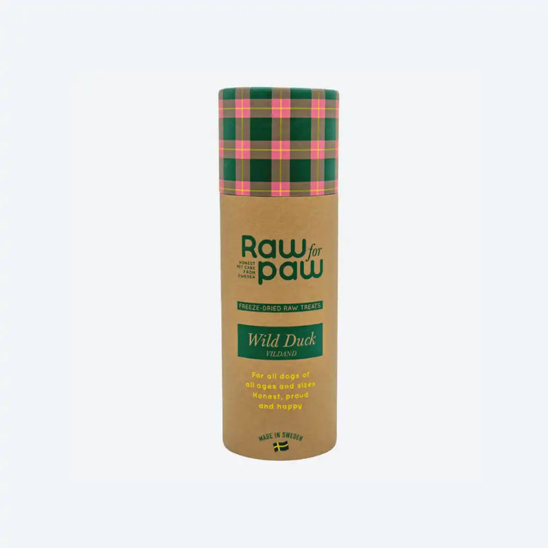 Сублімовані Ласощі для собак з Дикої Качки Raw for Paw, 45 грамів