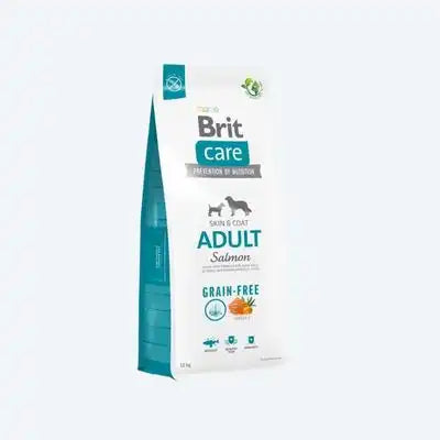 Сухий корм Brit Care Dog Grain-free Adult для собак малих і середніх порід, беззерновий з лососем
