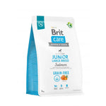 Сухий корм Brit Care Dog Grain-free Junior Large Breed для молодих собак великих порід, беззерновий з лососем