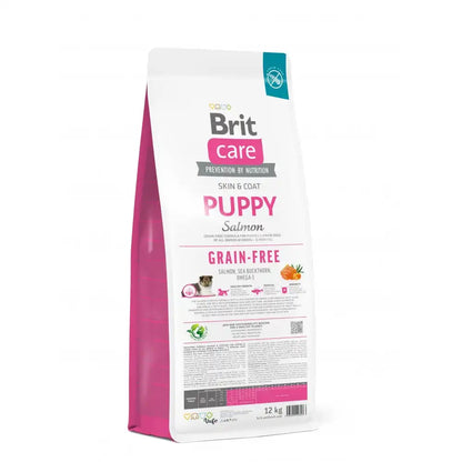 Сухий корм Brit Care Dog Grain-free Puppy для цуценят, беззерновий з лососем