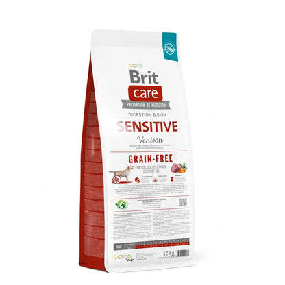 Сухий корм Brit Care Dog Grain-free Sensitive для собак з чутливим травленням, беззерновий з олениною