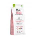 Сухий корм Brit Care Dog Sustainable Sensitive для собак з чутливим травленням, з рибою та комахами