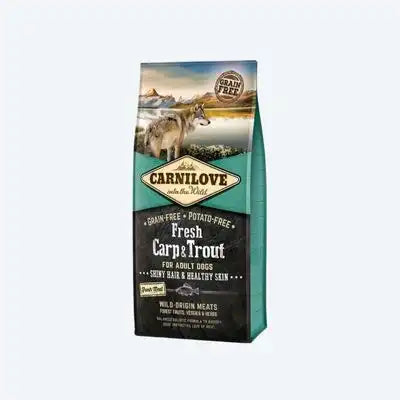 Сухий корм Carnilove Fresh Carp & Trout для дорослих собак всіх порід, риба