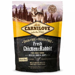 Сухий корм Carnilove Fresh Chicken & Rabbit для дорослих собак всіх порід, курка та кролик